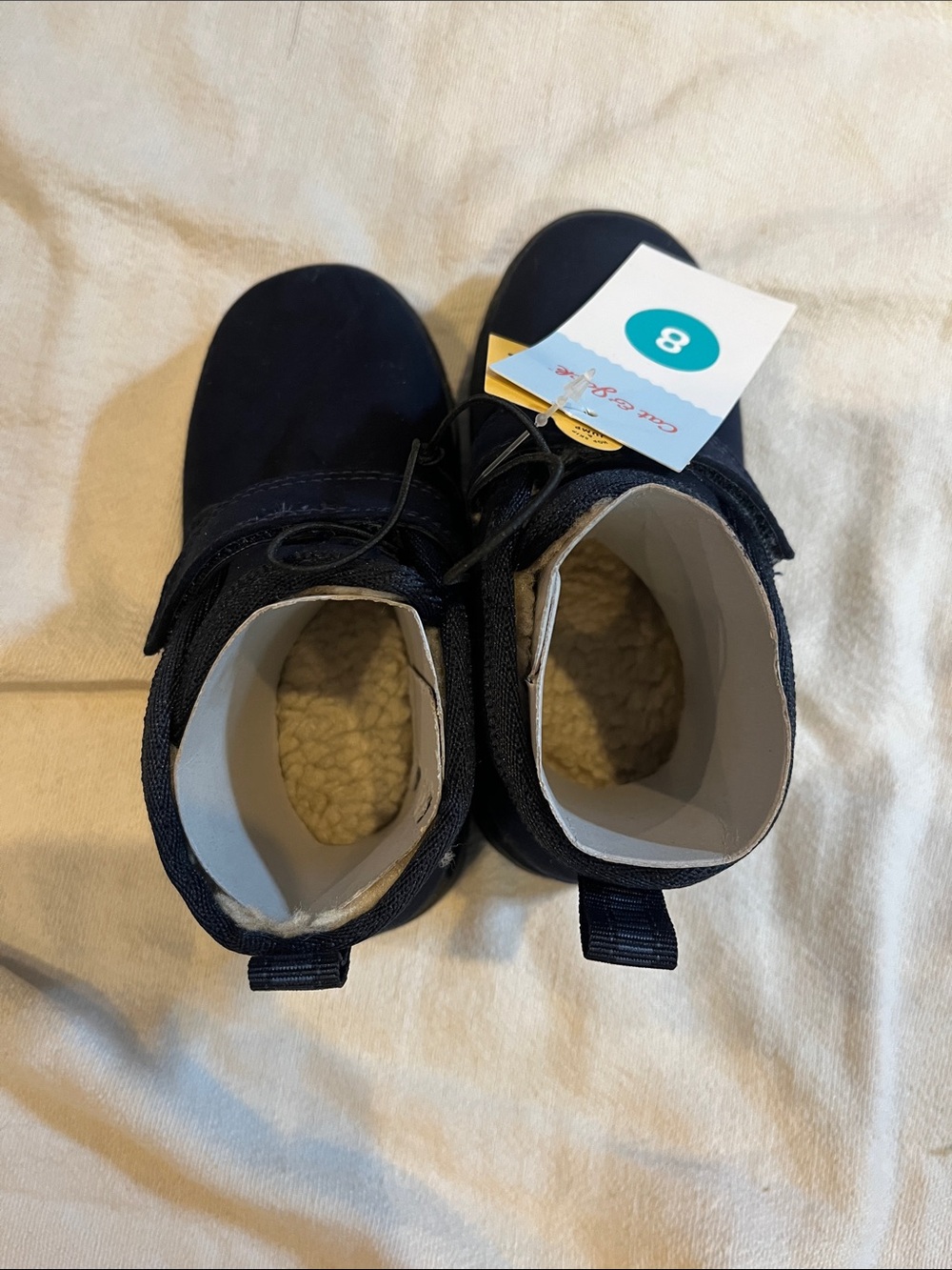 Target Navy Blue Kids Winter Boots with Fleece